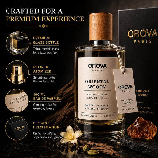 ORÖVA PARIS Oriental Woody Eau de Parfum 100ml | Men's Fragrance