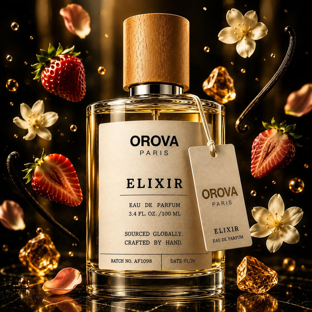 ORÖVA PARIS Elixir Eau de Parfum 100ml | Women's Luxury Perfume