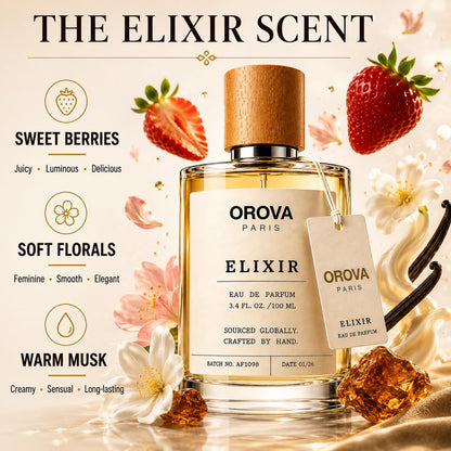 ORÖVA PARIS Elixir Eau de Parfum 100ml | Women's Luxury Perfume