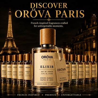 ORÖVA PARIS Elixir Eau de Parfum 100ml | Women's Luxury Perfume