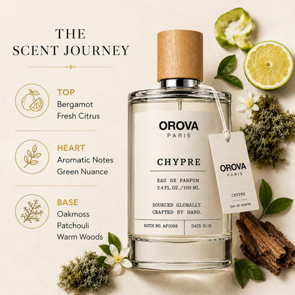 ORÖVA PARIS Chypre Eau de Parfum 100ml | Men's Luxury Fragrance