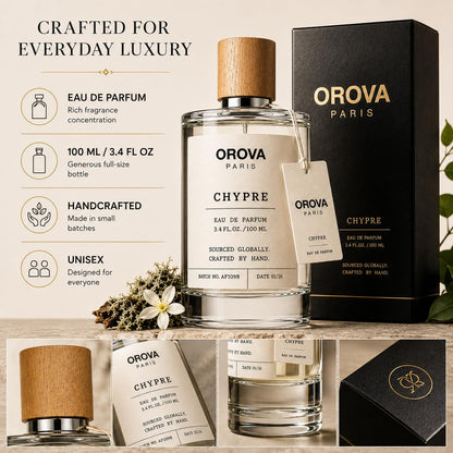 ORÖVA PARIS Chypre Eau de Parfum 100ml | Men's Luxury Fragrance