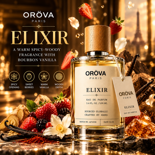 ORÖVA PARIS Elixir Eau de Parfum 100ml | Women's Luxury Perfume