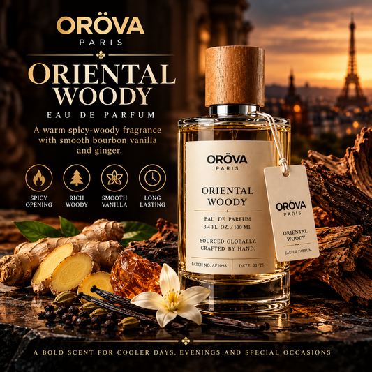 ORÖVA PARIS Oriental Woody Eau de Parfum 100ml | Men's Fragrance