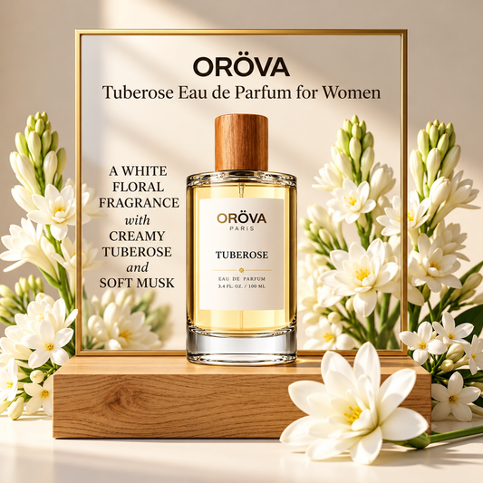 ORÖVA PARIS Tuberose Eau de Parfum 100ml | Luxury Women's Perfume